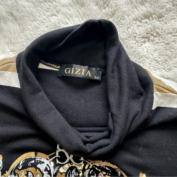 Gizia women turtleneck sweater size S - Picture 4 of 6